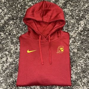 New NIKE Womens USC SC University of Southern California Trojans Pullover Hoddie